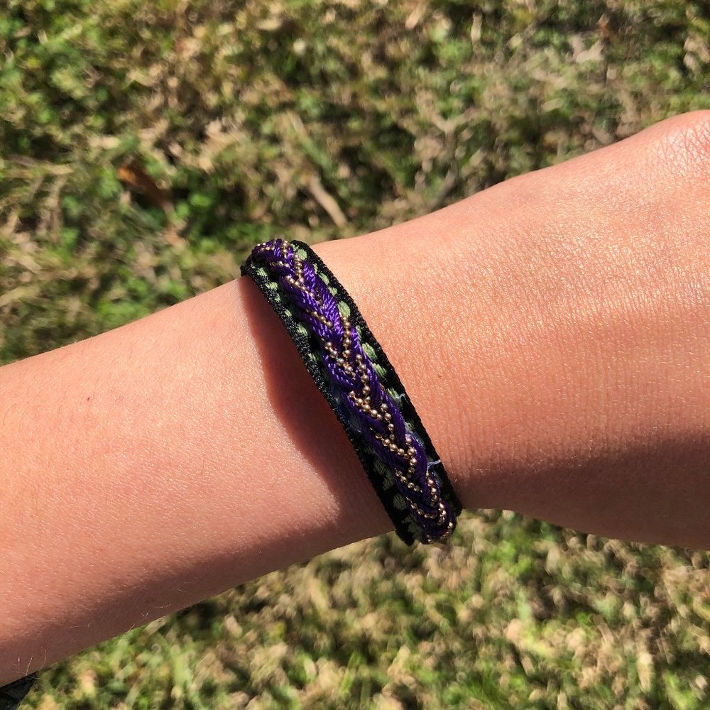 Ethnic knotted bracelets